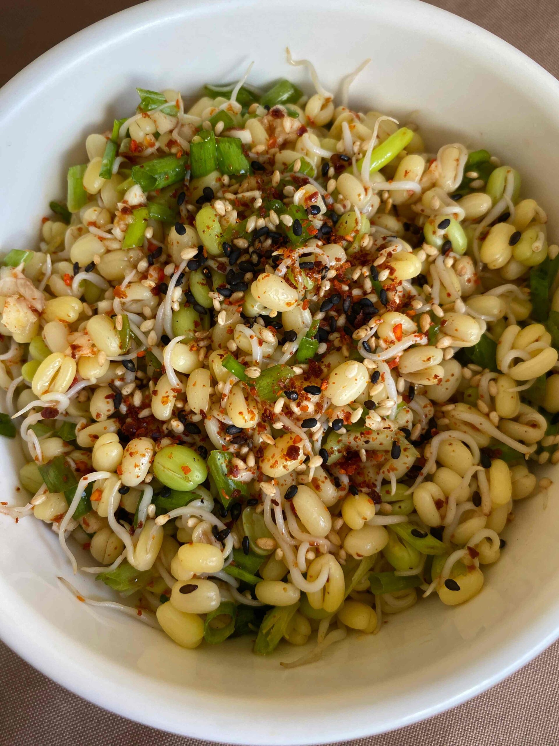 Mung Bean Sprouts Banchan (Sukju Namul Muchim)