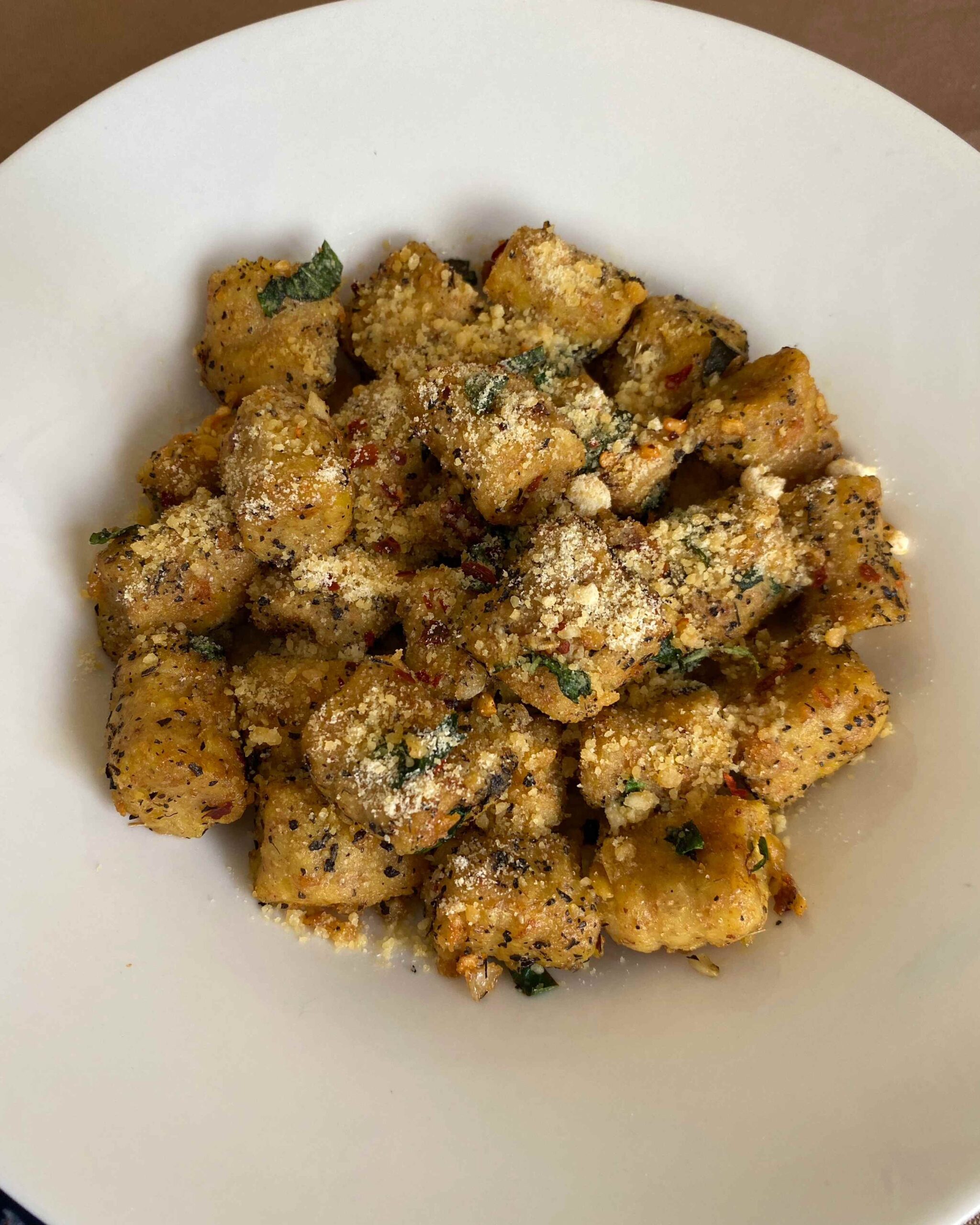 Spicy Sweet Potato Gnocchi