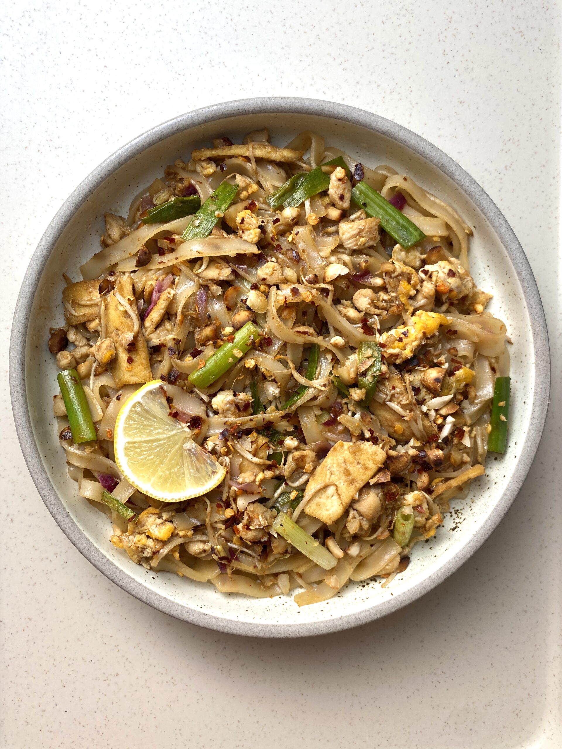 Chicken and Tofu Pad Thai