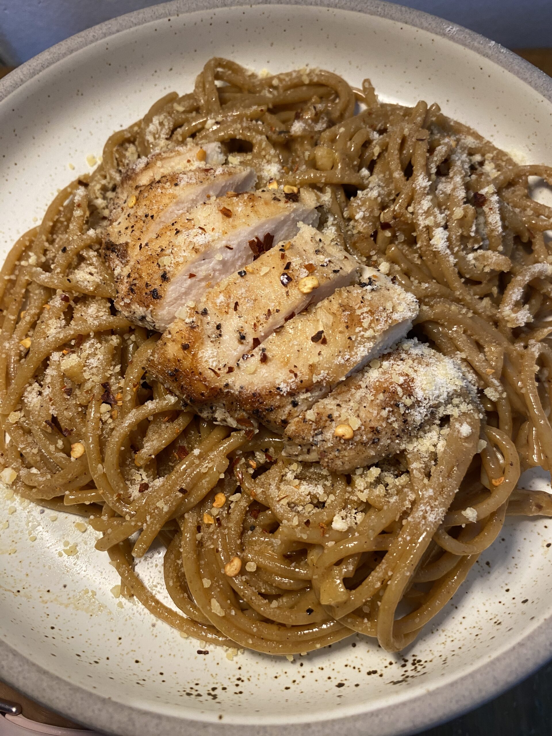 Soy Butter Chicken Noodles