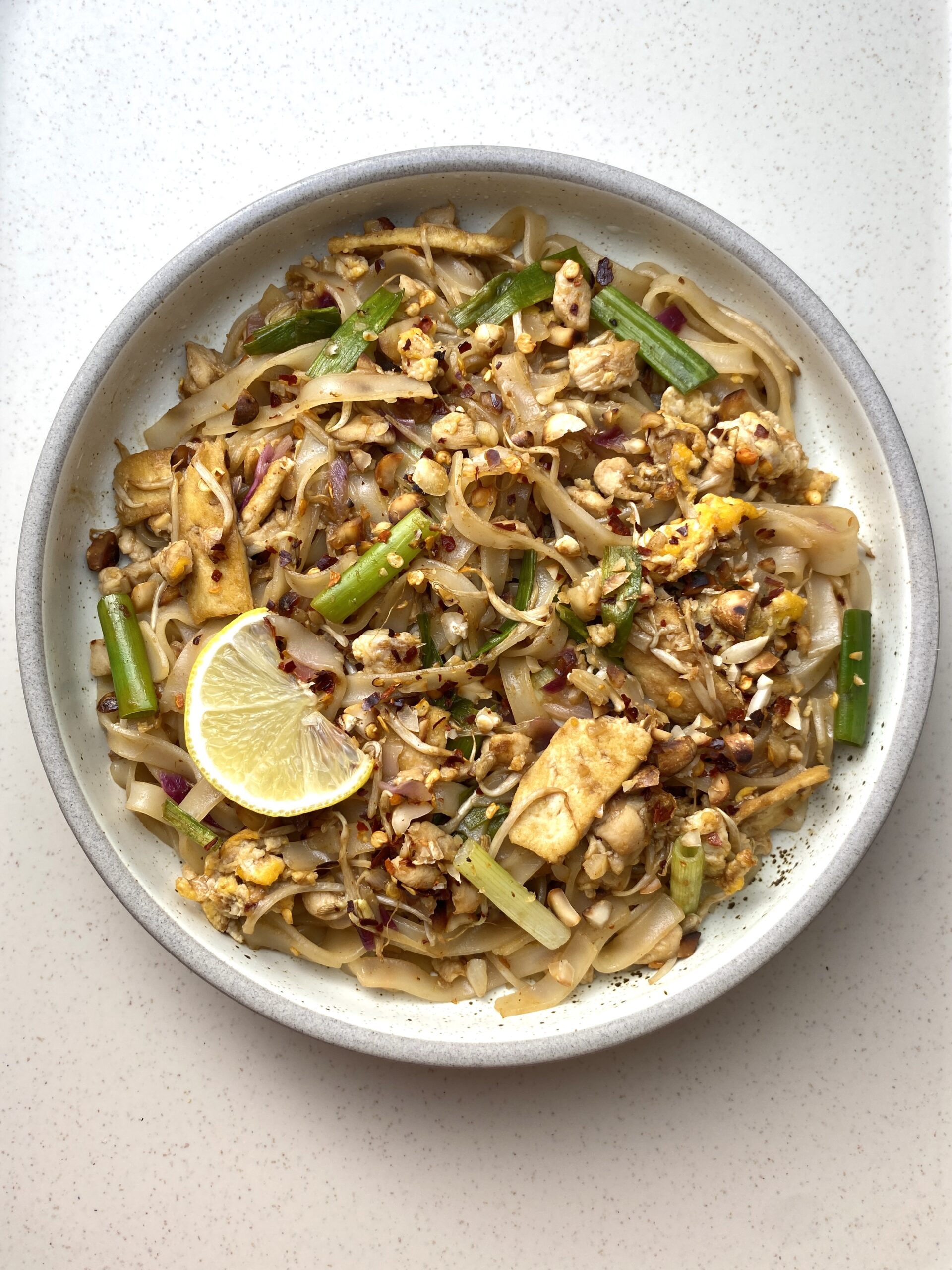 Chicken and Tofu Pad Thai