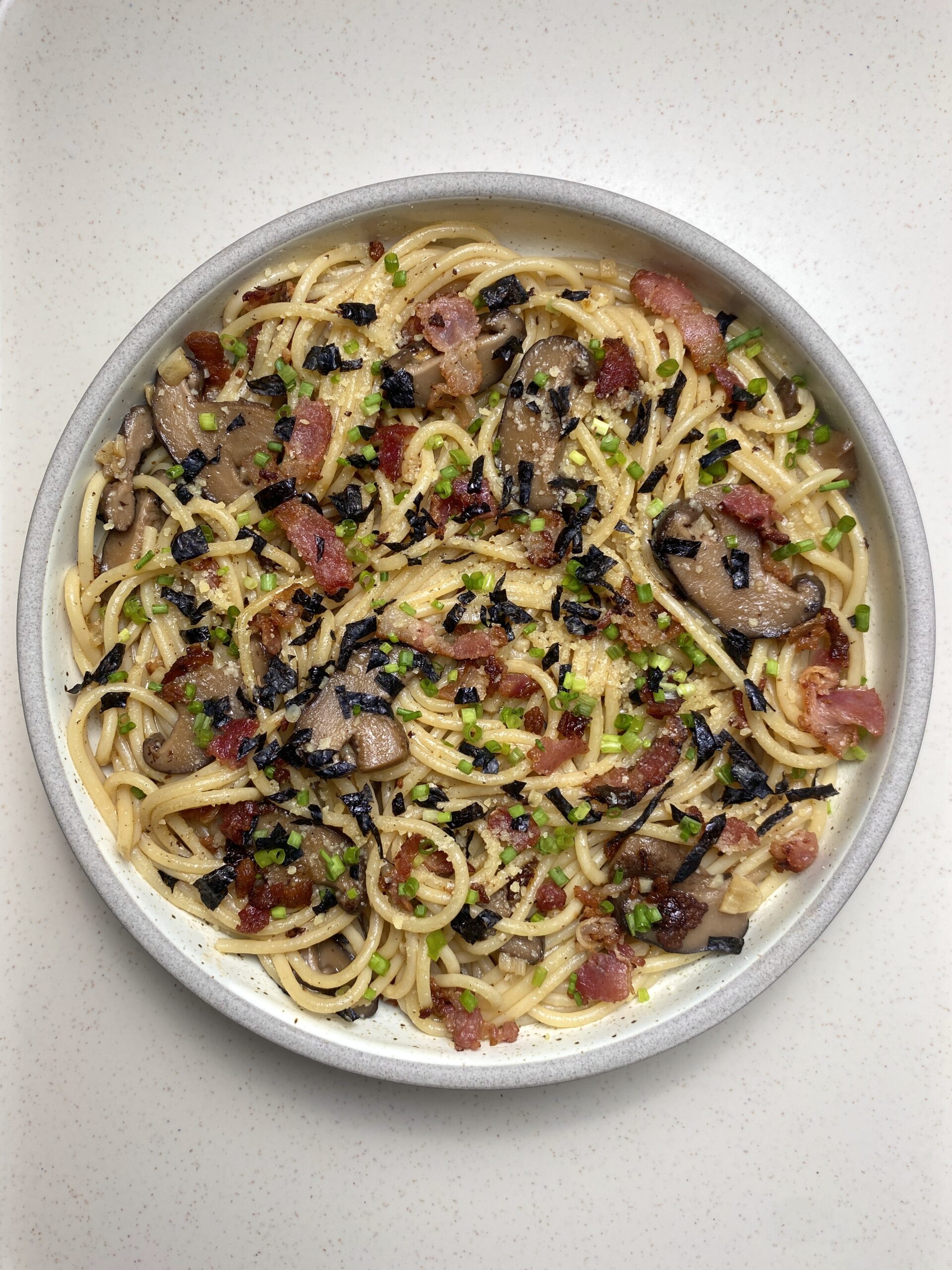 Mushroom Wafu Pasta
